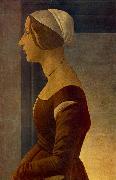Portrait of a Young Woman (La bella Simonetta) fs, BOTTICELLI, Sandro
